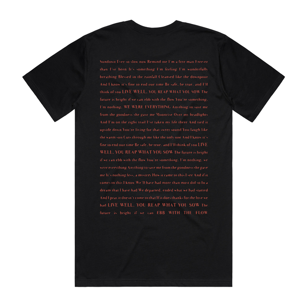 Sunrise 'Live Well' T-Shirt