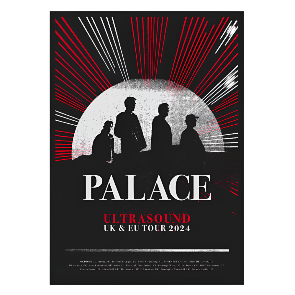 Ultrasound 'Art' Tour T-Shirt with free UK/EU Tour Poster