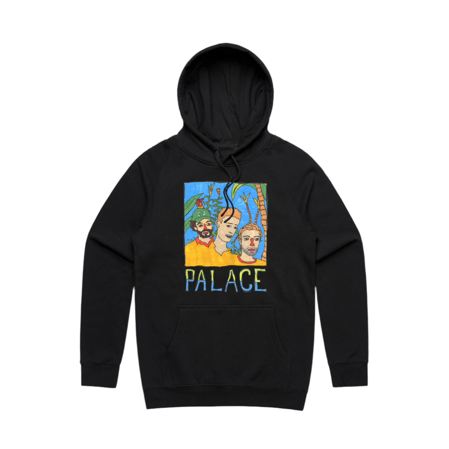 Illustration Hoodie (Black)