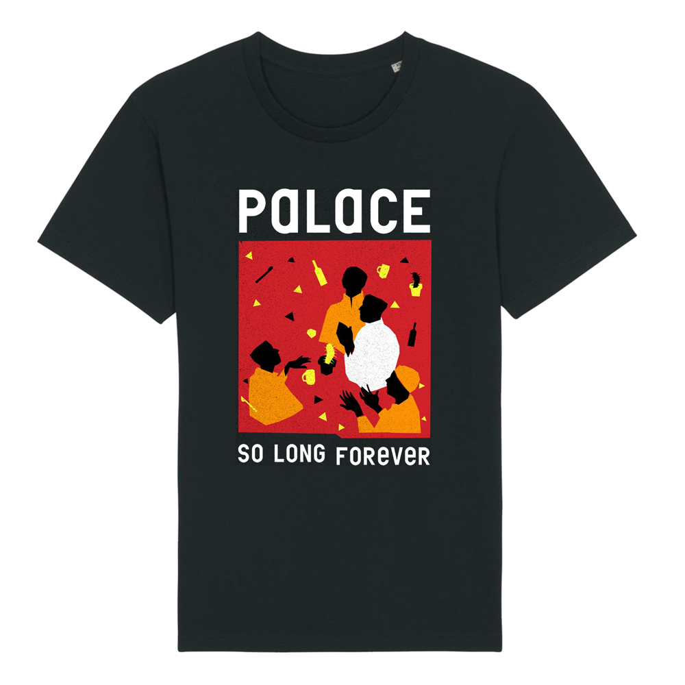 So Long Forever TShirt (Black & Red) We Are Palace