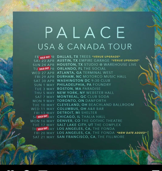 USA & Canada Tour